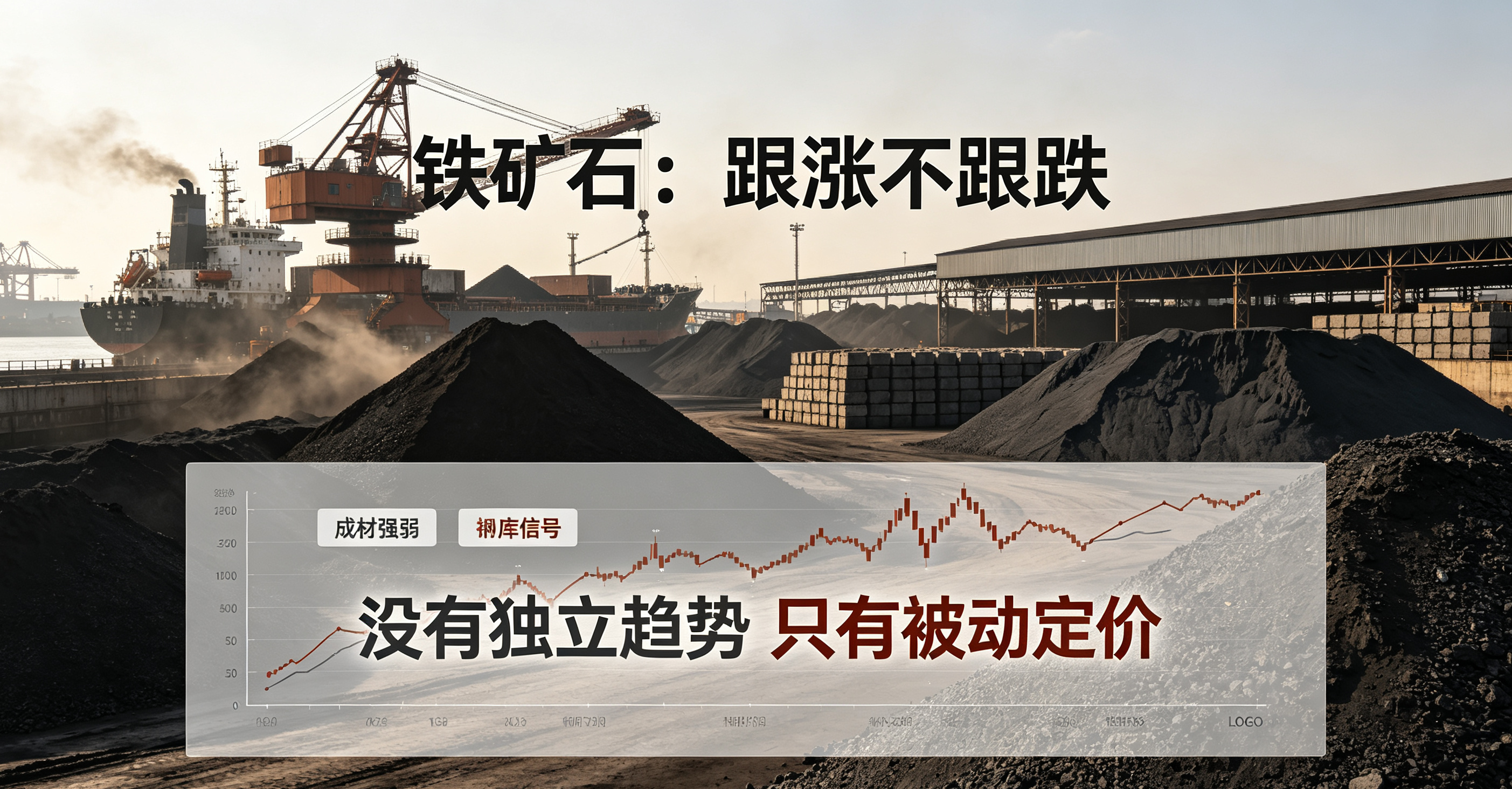 铁矿永远涨不连贯?吃透它“被动跟风”的本质,就懂所有行情