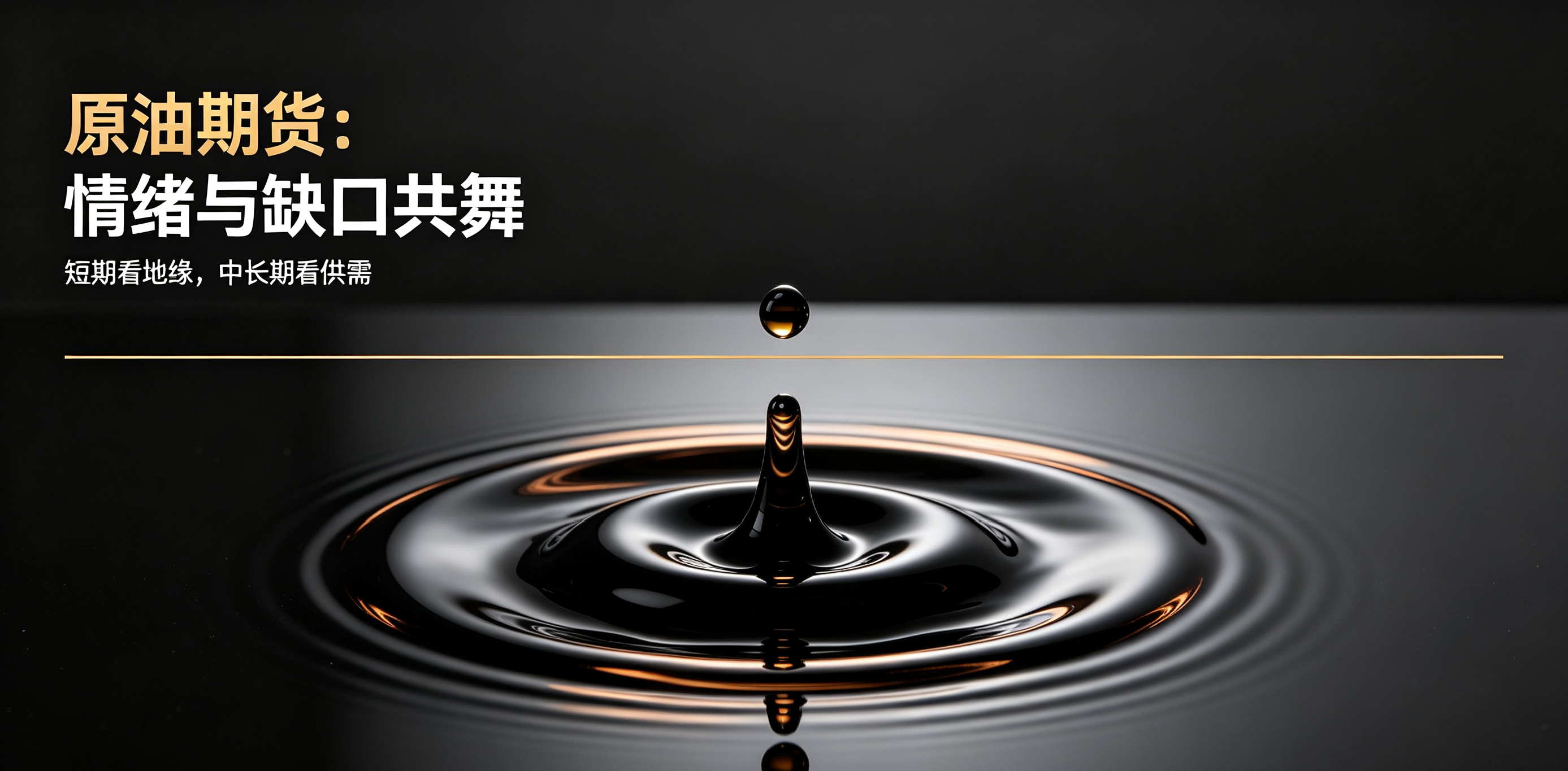 原油期货:高位震荡博弈,地缘情绪+供需缺口双驱动